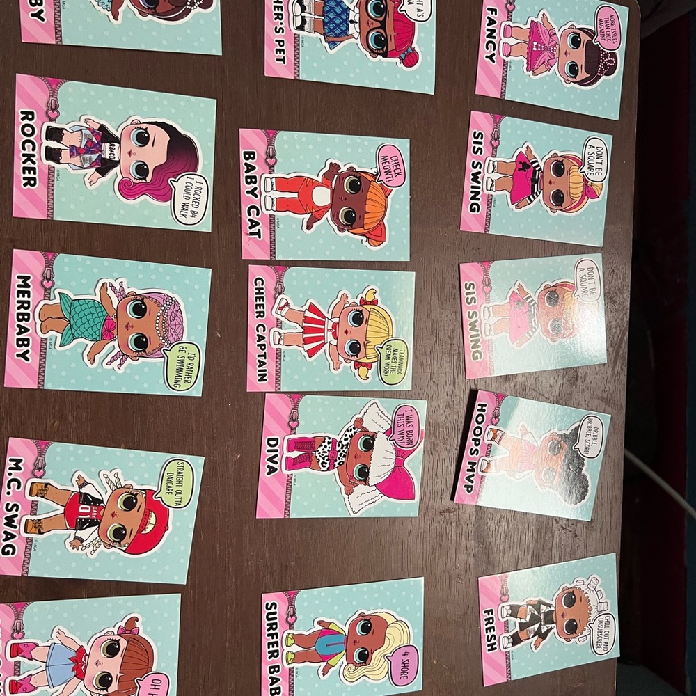 LOL Surprise Trading Cards Set